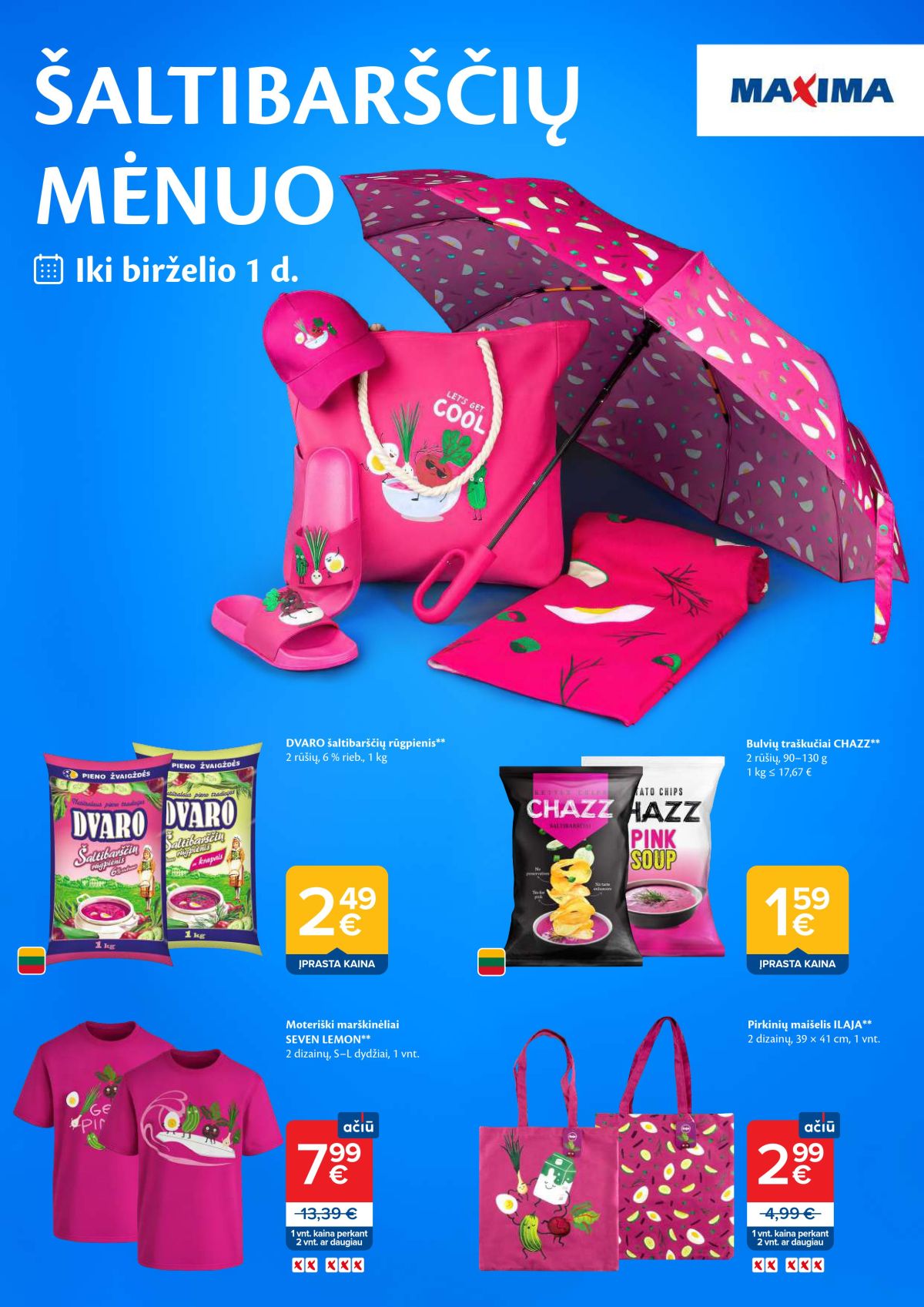 maxima - MAXIMA - ŠALTIBARŠČIŲ MĖNUO (2026 04 21 - 2026 06 01) - page: 1