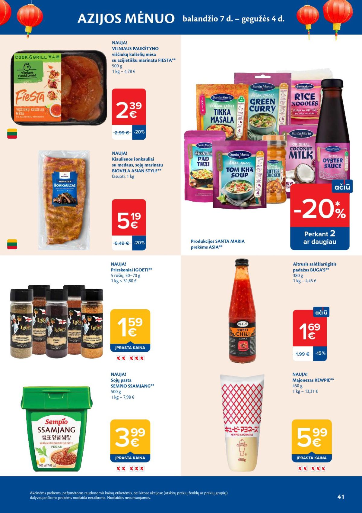 maxima - MAXIMA - Kaininis leidinys Nr.18 (2026 04 28 - 2026 05 04) - page: 21