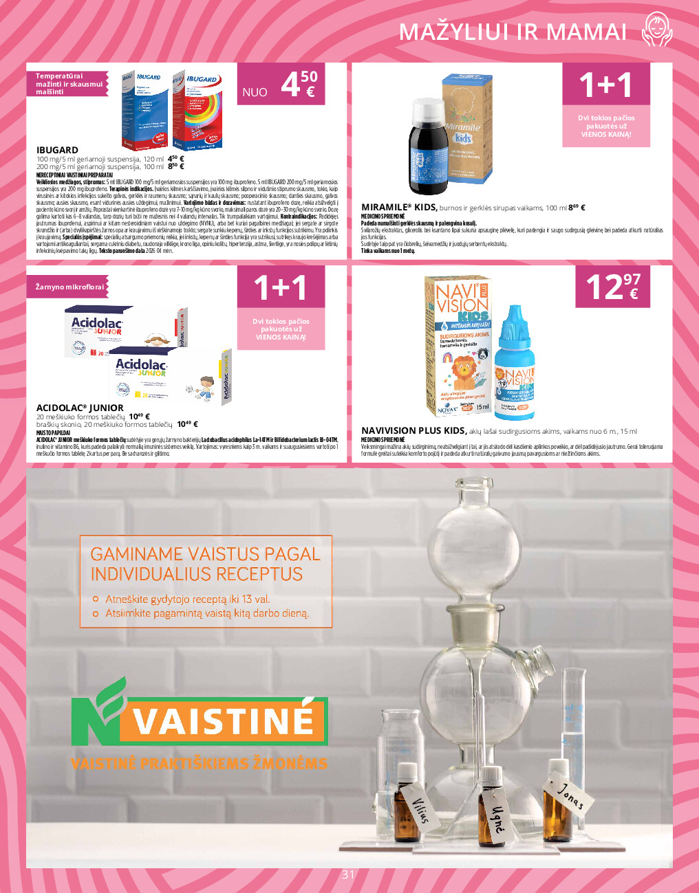 nvaistine - NORFOS VAISTINĖS SPALIO mėnesio leidinys (2026-10-01 - 2026-10-31) - page: 31
