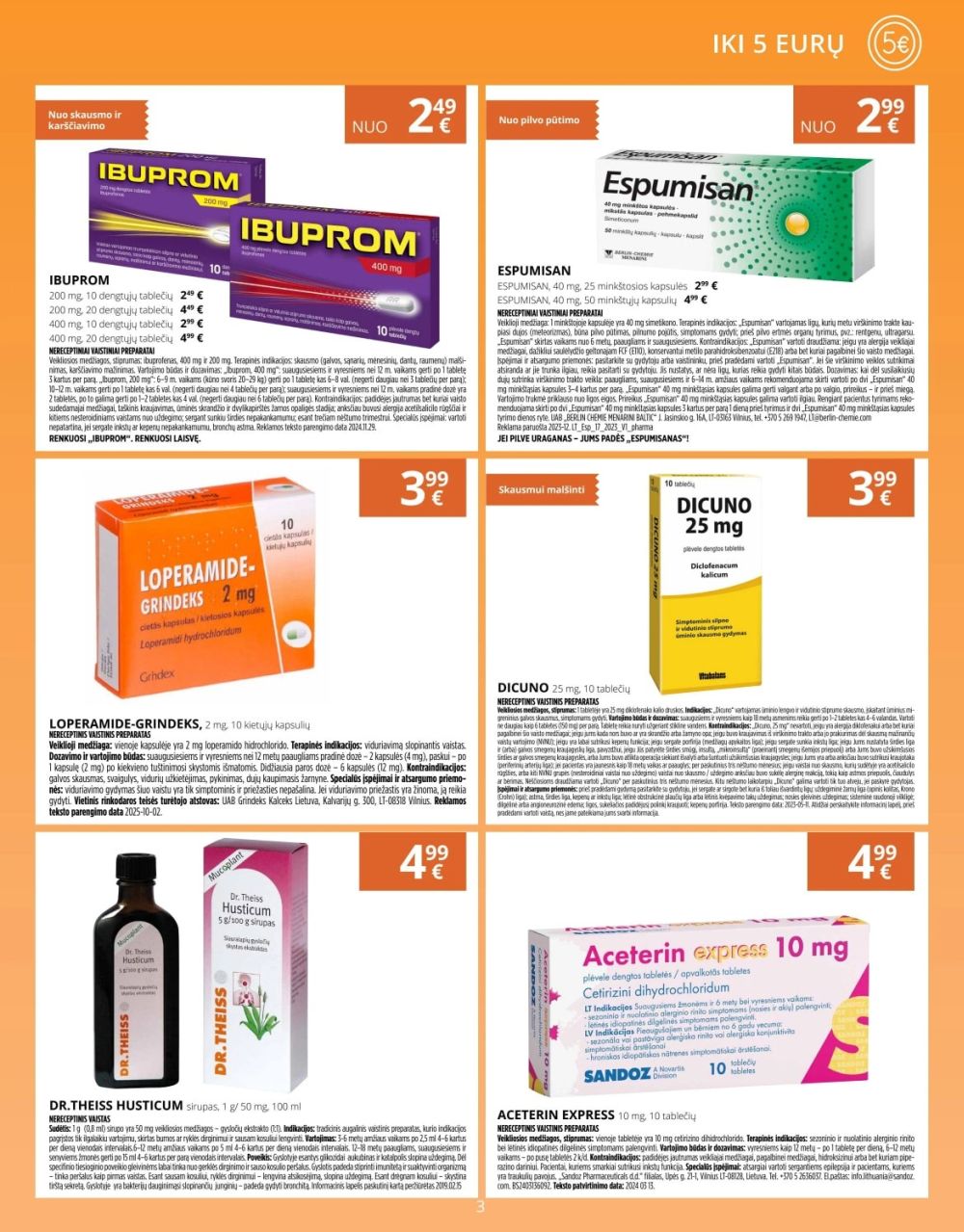 gintarine-vaistine - GINTARINĖ VAISTINĖ (2025 11 01 - 2025 11 30) - page: 3