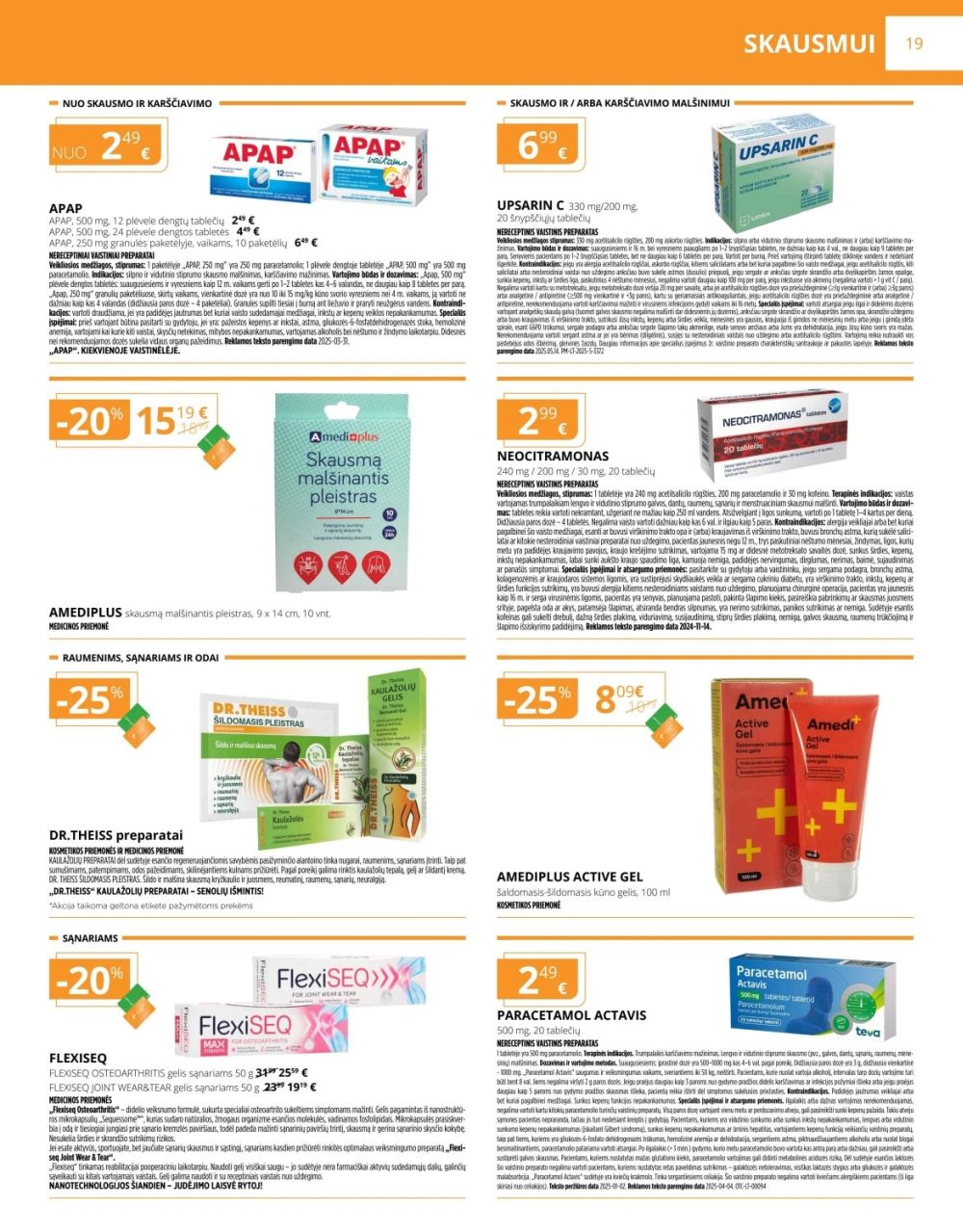 gintarine-vaistine - GINTARINĖ VAISTINĖ (2025 11 01 - 2025 11 30) - page: 19