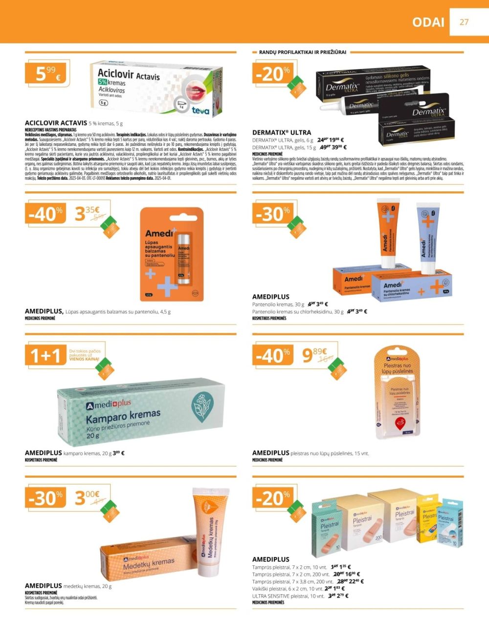 gintarine-vaistine - GINTARINĖ VAISTINĖ (2025 11 01 - 2025 11 30) - page: 27