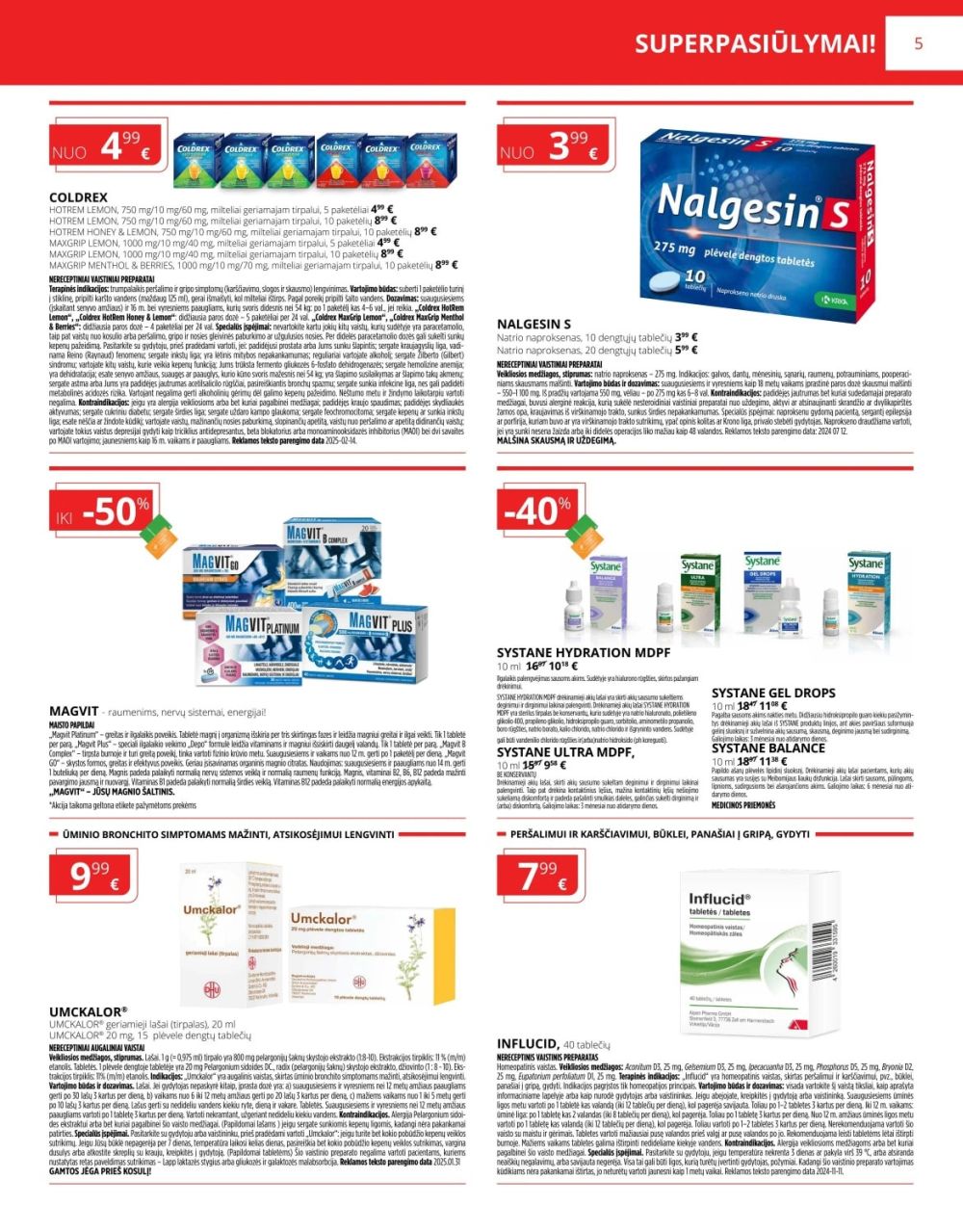 gintarine-vaistine - GINTARINĖ VAISTINĖ (2025 11 01 - 2025 11 30) - page: 5