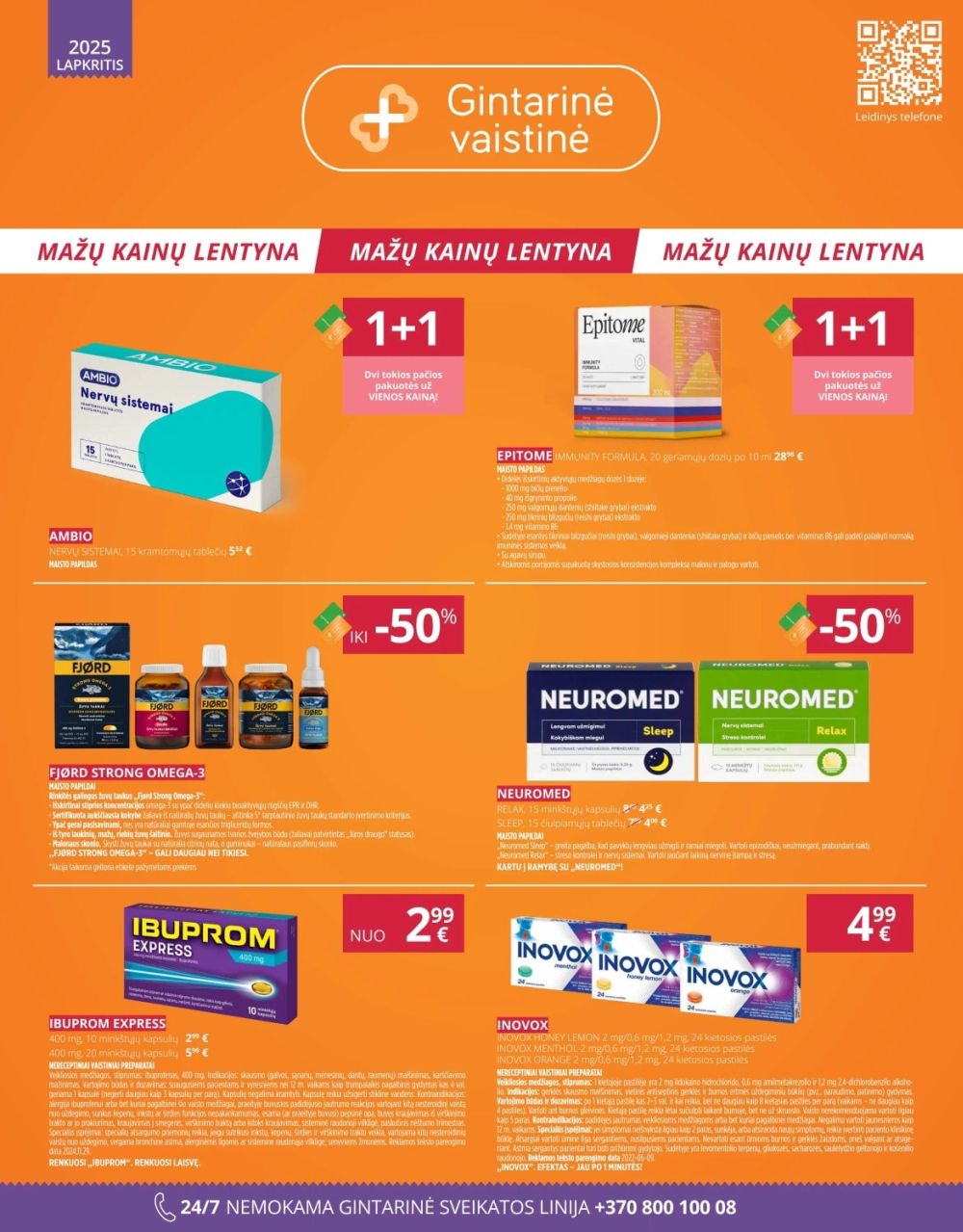 gintarine-vaistine - GINTARINĖ VAISTINĖ (2025 11 01 - 2025 11 30)