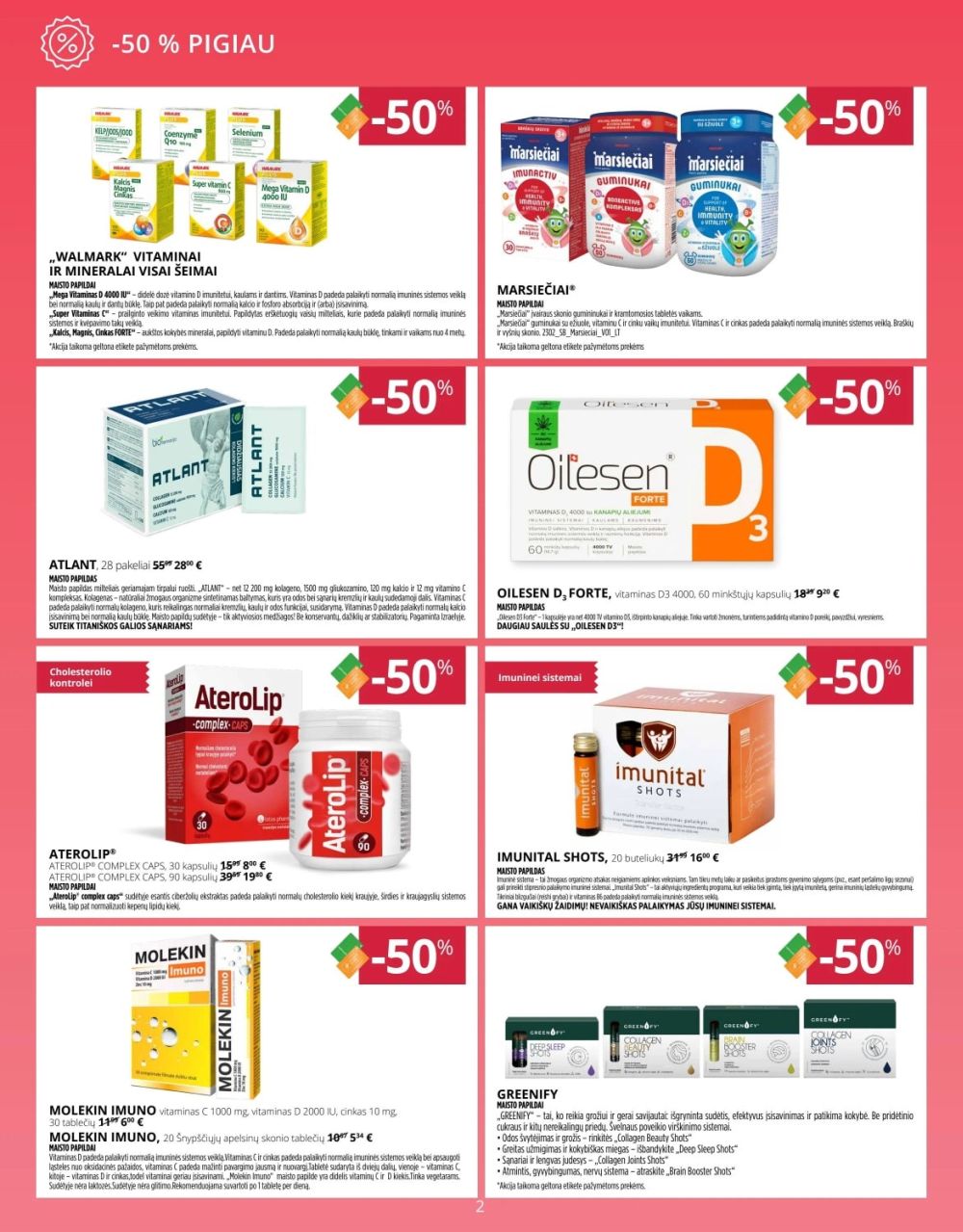 gintarine-vaistine - GINTARINĖ VAISTINĖ (2025 11 01 - 2025 11 30) - page: 2