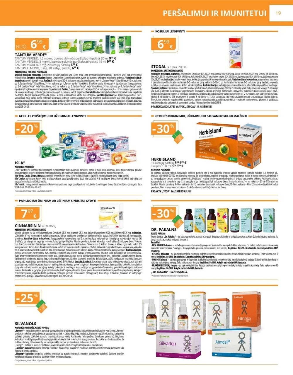 gintarine-vaistine - GINTARINĖ VAISTINĖ (2025 12 01 - 2025 12 31) - page: 19