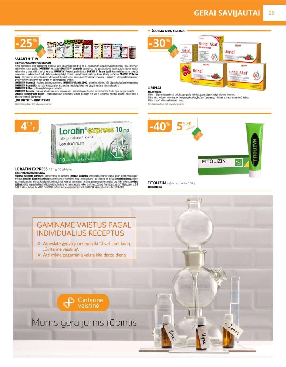 gintarine-vaistine - GINTARINĖ VAISTINĖ (2025 12 01 - 2025 12 31) - page: 25