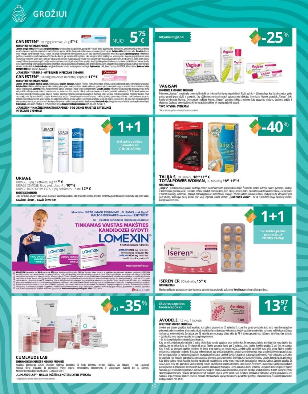 gintarine-vaistine - GINTARINĖ VAISTINĖ (2025 12 01 - 2025 12 31) - page: 30
