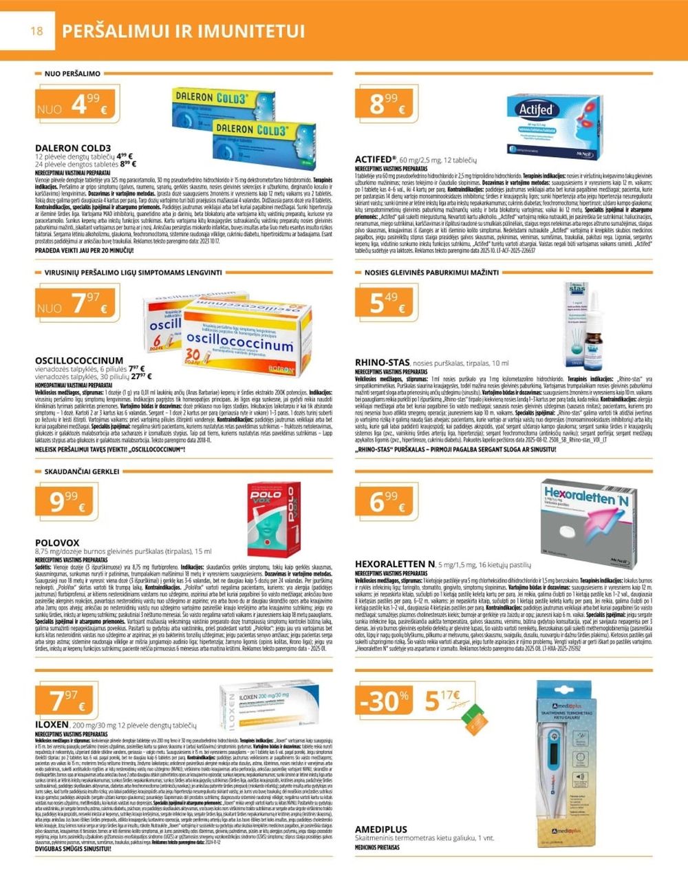 gintarine-vaistine - GINTARINĖ VAISTINĖ (2025 12 01 - 2025 12 31) - page: 18