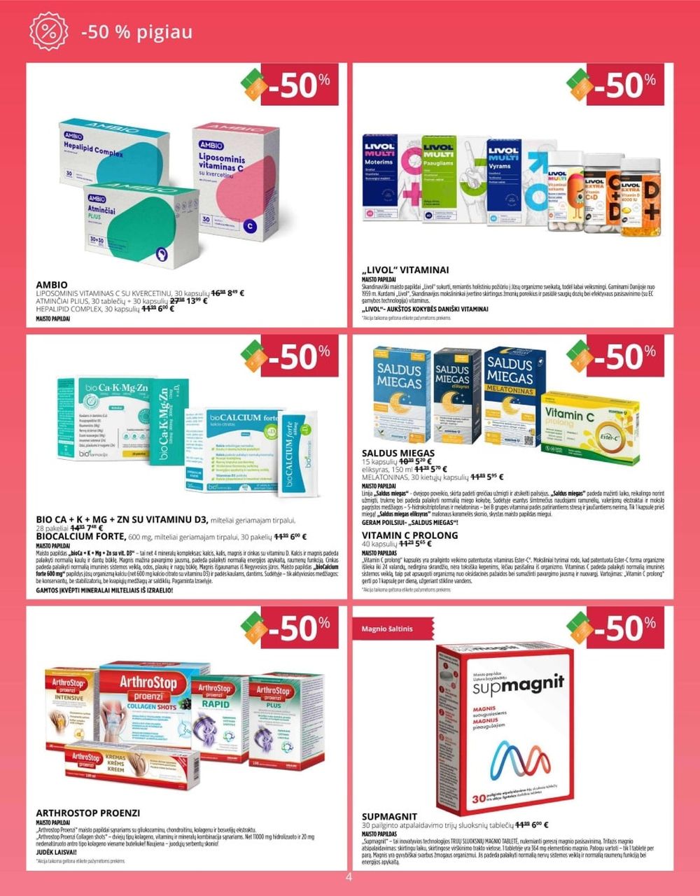 gintarine-vaistine - GINTARINĖ VAISTINĖ (2025 12 01 - 2025 12 31) - page: 4