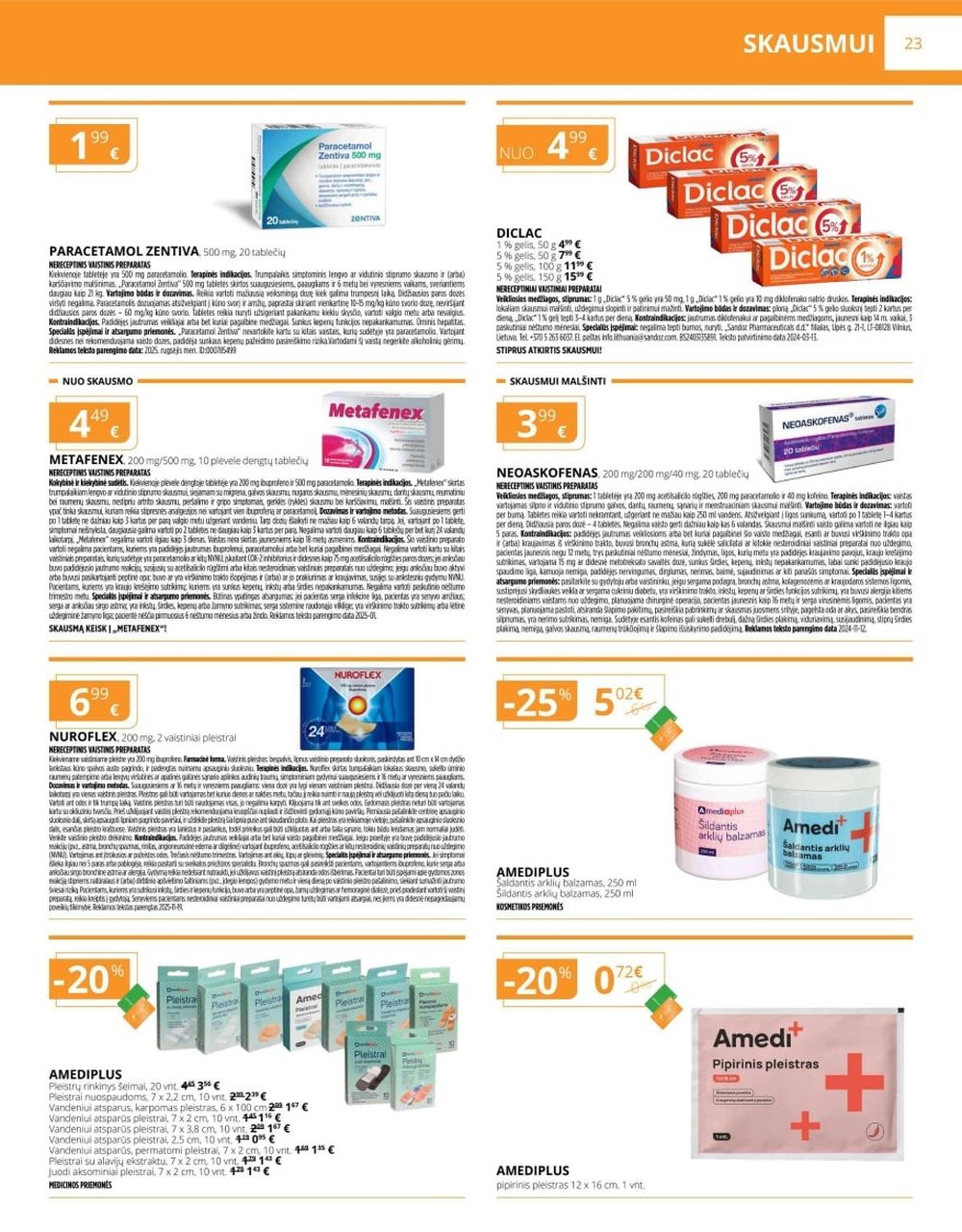 gintarine-vaistine - GINTARINĖ VAISTINĖ (2025 12 01 - 2025 12 31) - page: 23
