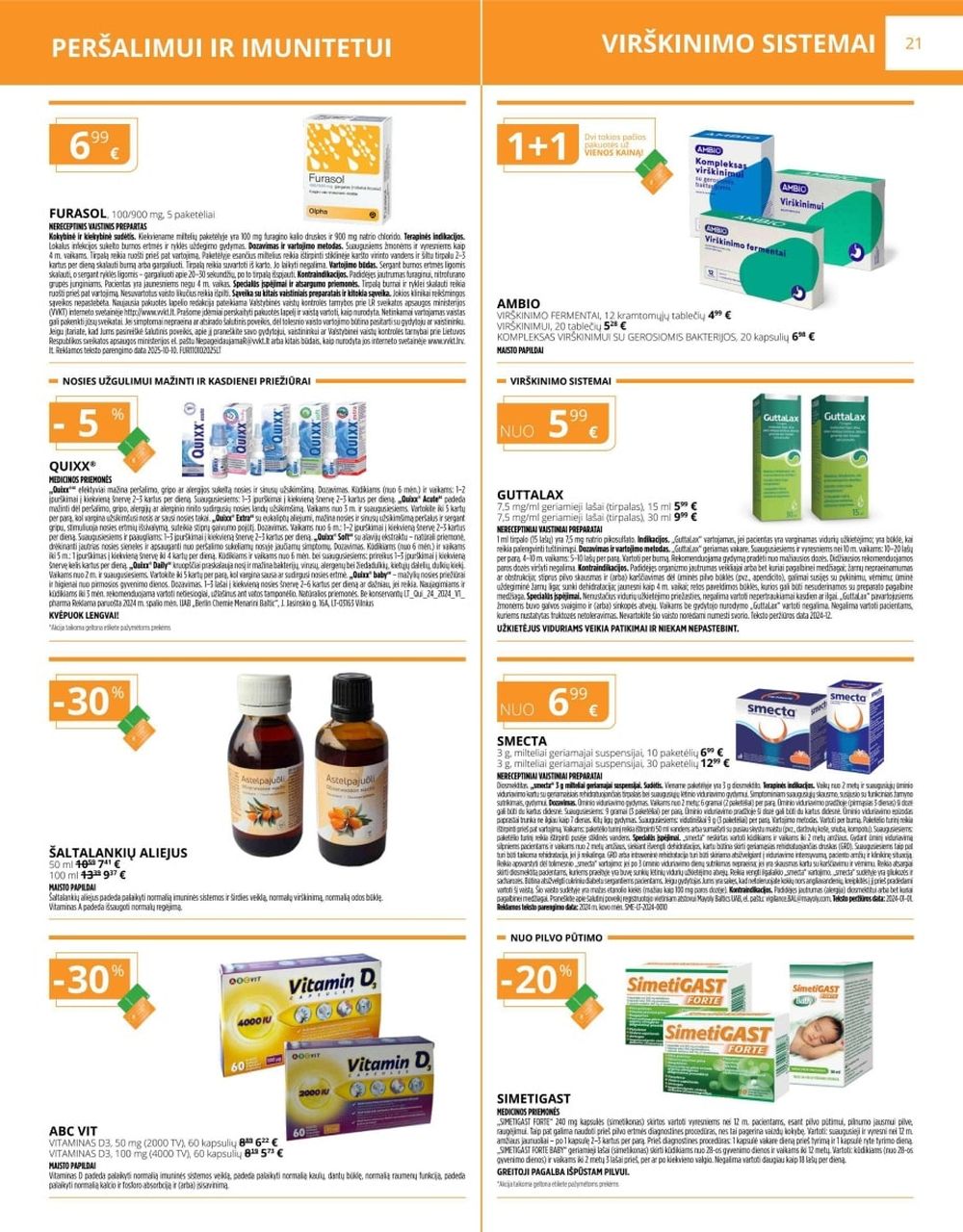 gintarine-vaistine - GINTARINĖ VAISTINĖ (2025 12 01 - 2025 12 31) - page: 21