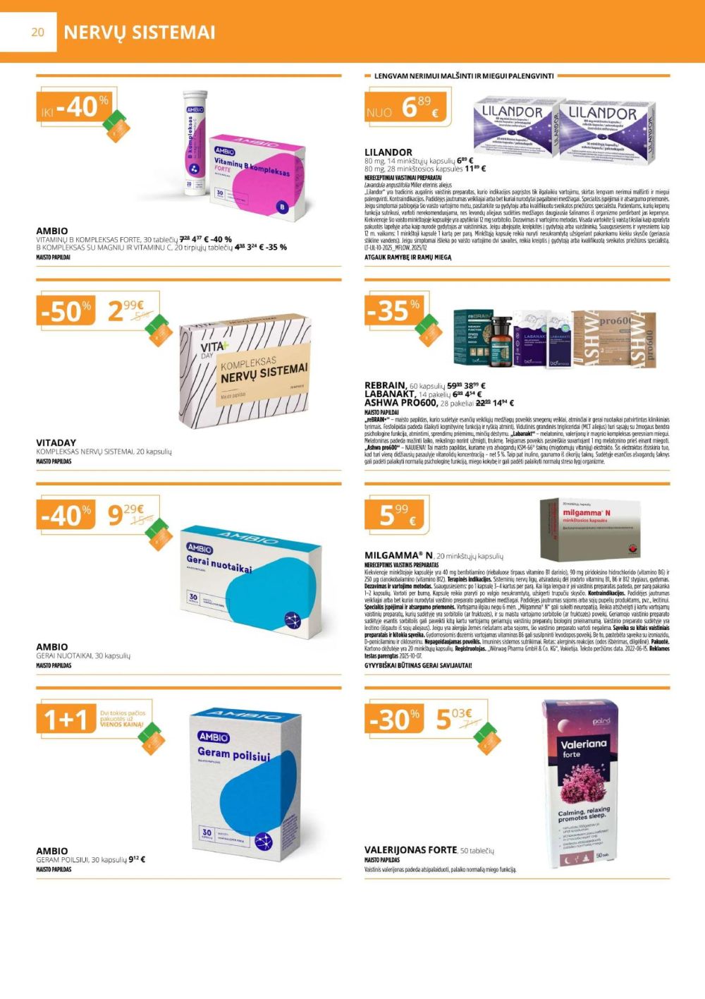 gintarine-vaistine - GINTARINĖ VAISTINĖ (2026 01 01 - 2026 01 31) - page: 20