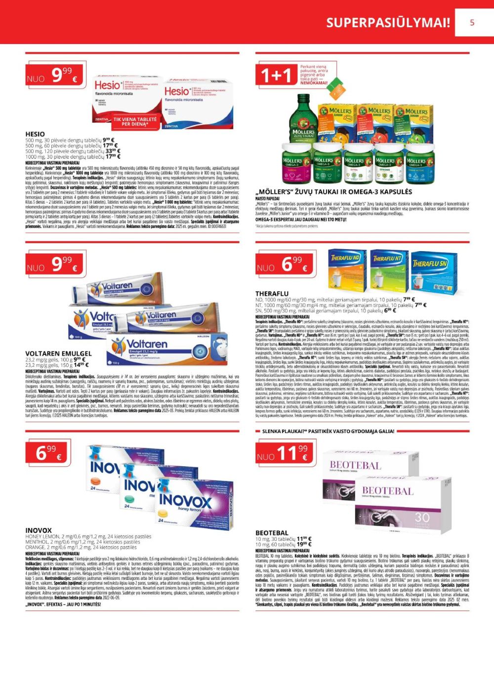 gintarine-vaistine - GINTARINĖ VAISTINĖ (2026 01 01 - 2026 01 31) - page: 5