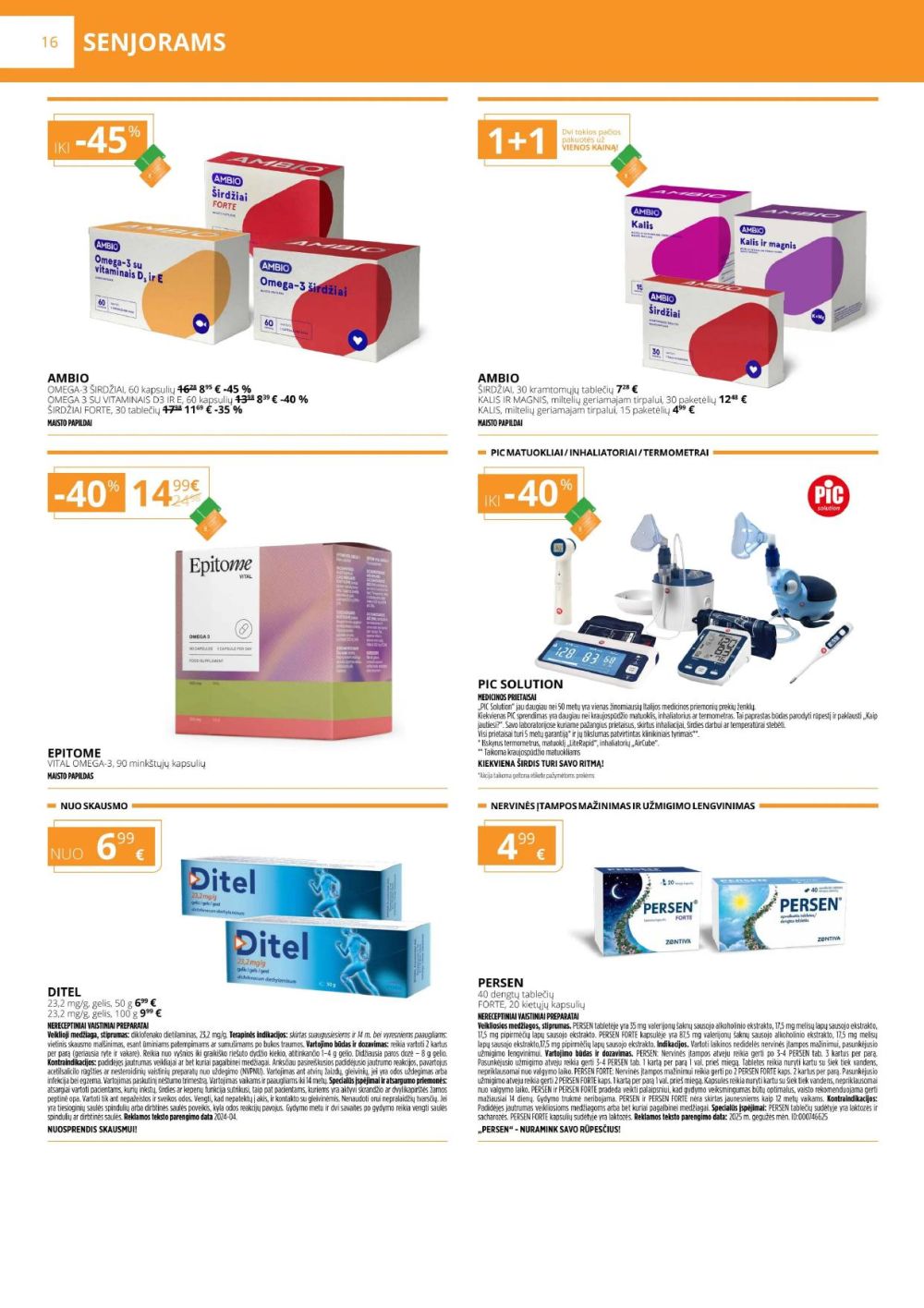 gintarine-vaistine - GINTARINĖ VAISTINĖ (2026 01 01 - 2026 01 31) - page: 16