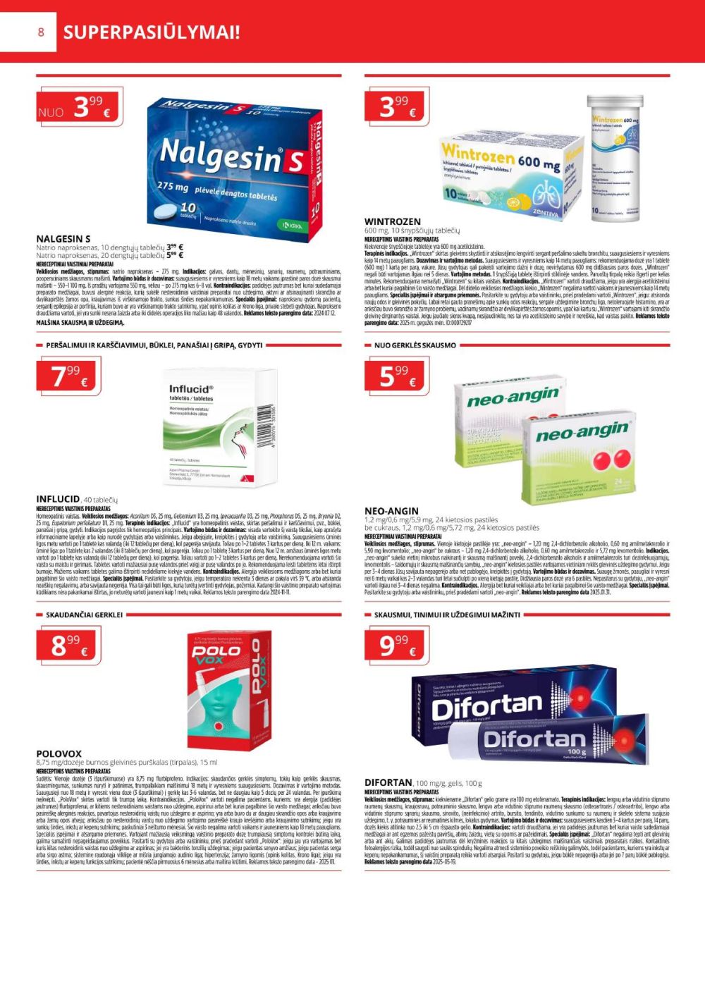 gintarine-vaistine - GINTARINĖ VAISTINĖ (2026 01 01 - 2026 01 31) - page: 8