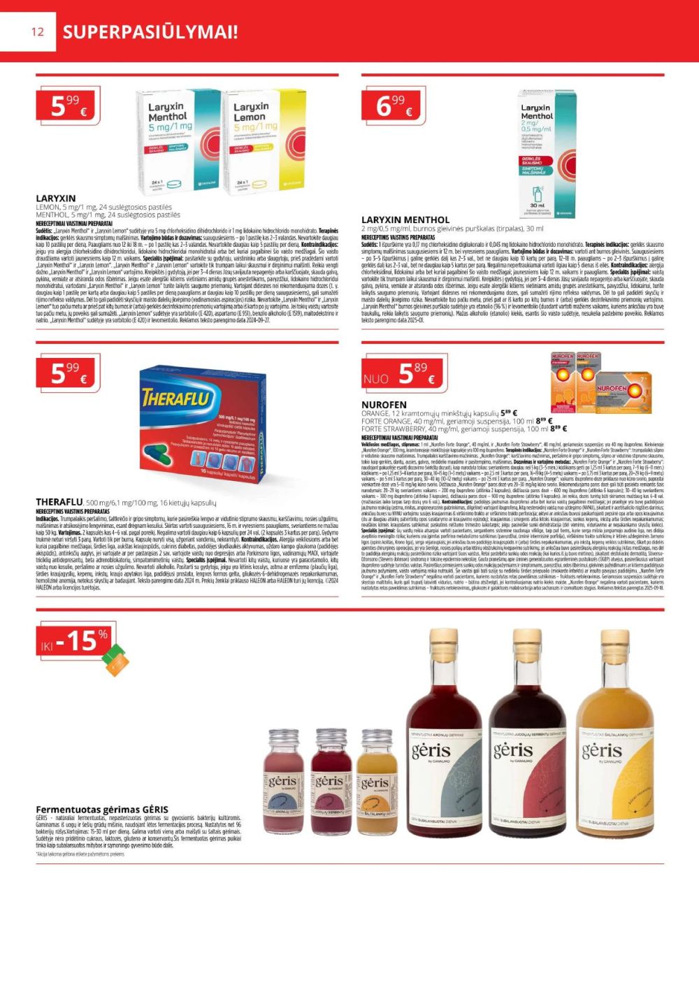 gintarine-vaistine - GINTARINĖ VAISTINĖ (2026 01 01 - 2026 01 31) - page: 12