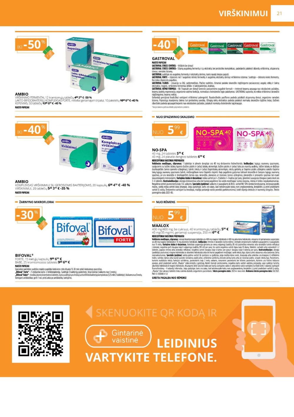 gintarine-vaistine - GINTARINĖ VAISTINĖ (2026 01 01 - 2026 01 31) - page: 21