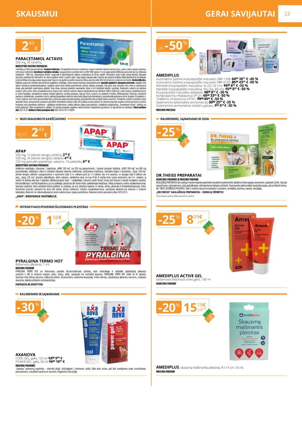 gintarine-vaistine - GINTARINĖ VAISTINĖ (2026 01 01 - 2026 01 31) - page: 23