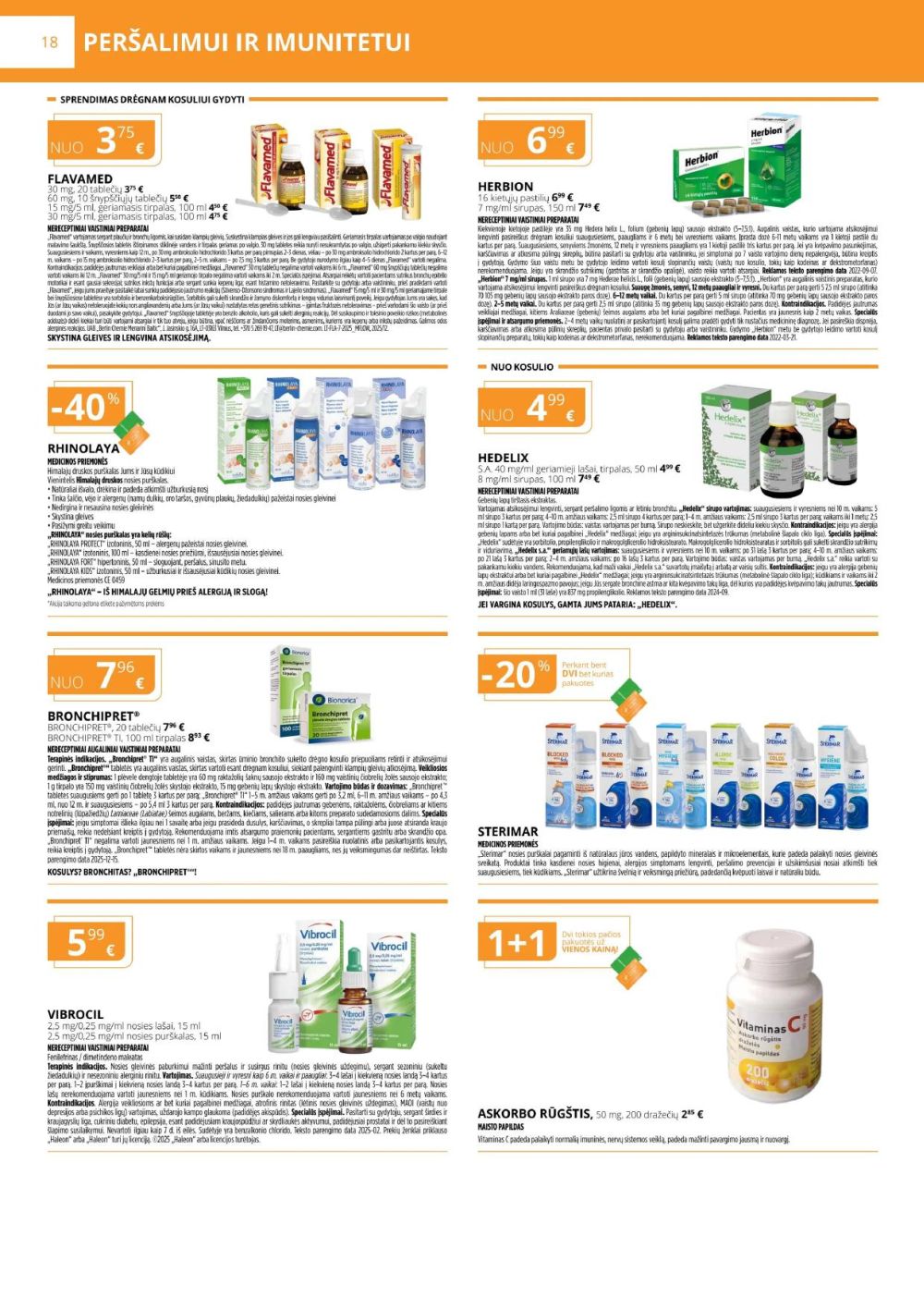 gintarine-vaistine - GINTARINĖ VAISTINĖ (2026 01 01 - 2026 01 31) - page: 18
