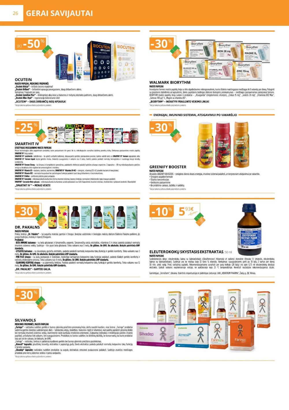 gintarine-vaistine - GINTARINĖ VAISTINĖ (2026 02 01 - 2026 02 28) - page: 26