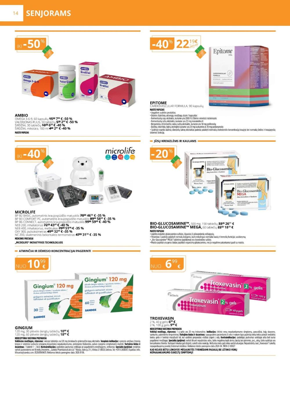gintarine-vaistine - GINTARINĖ VAISTINĖ (2026 02 01 - 2026 02 28) - page: 14
