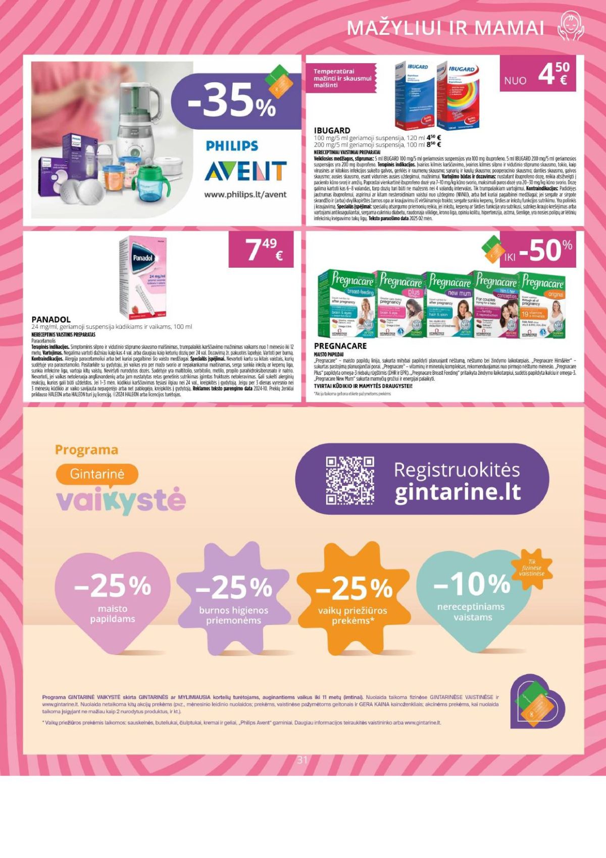 gintarine-vaistine - GINTARINĖ VAISTINĖ (2026 03 01 - 2026 03 31) - page: 31