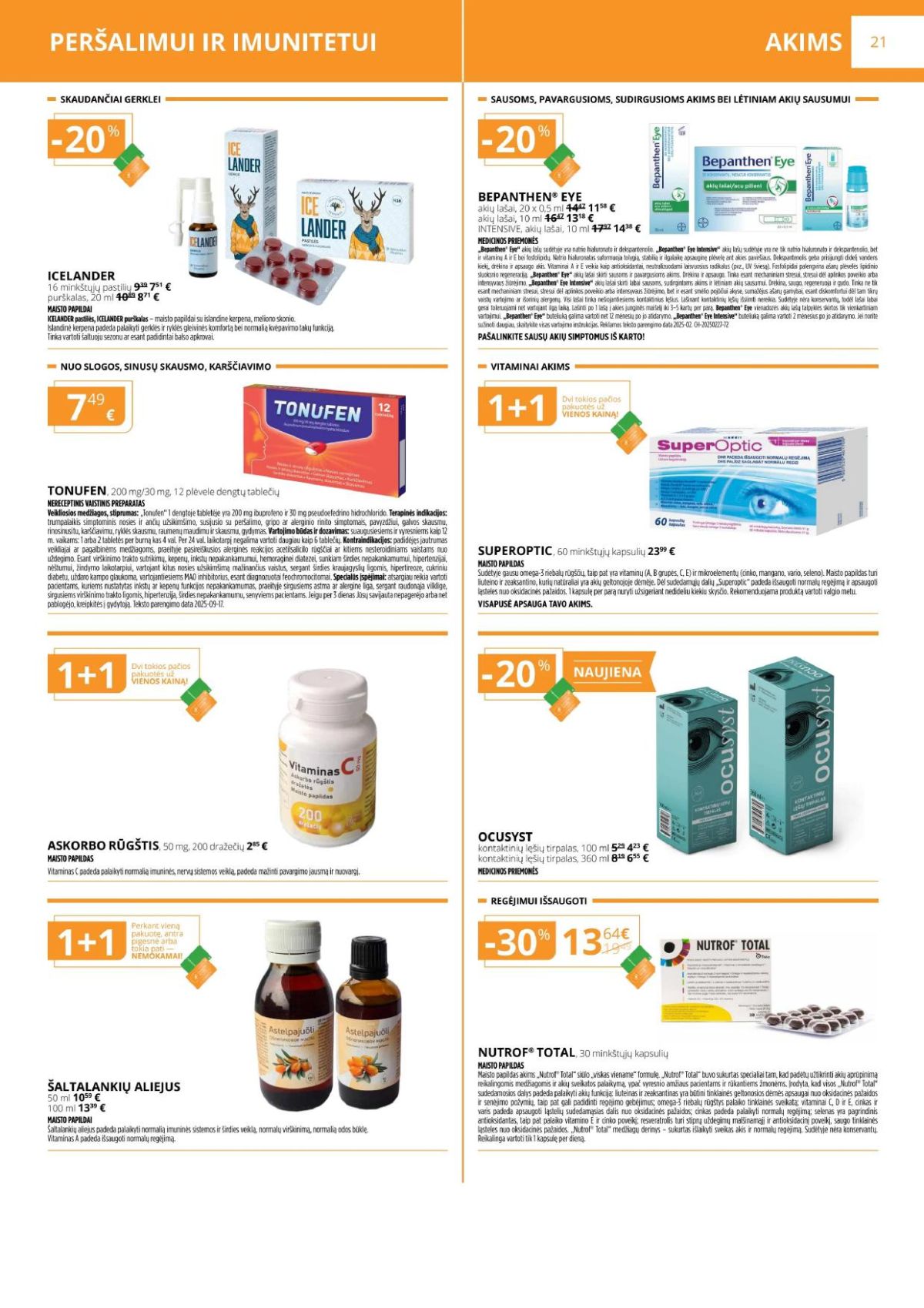 gintarine-vaistine - GINTARINĖ VAISTINĖ (2026 03 01 - 2026 03 31) - page: 21