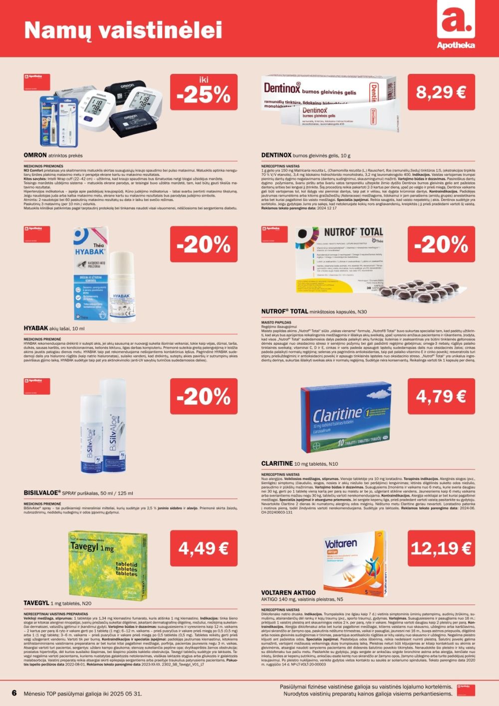 apotheka - APOTHEKA (2025 05 01 - 2025 05 31) - page: 6