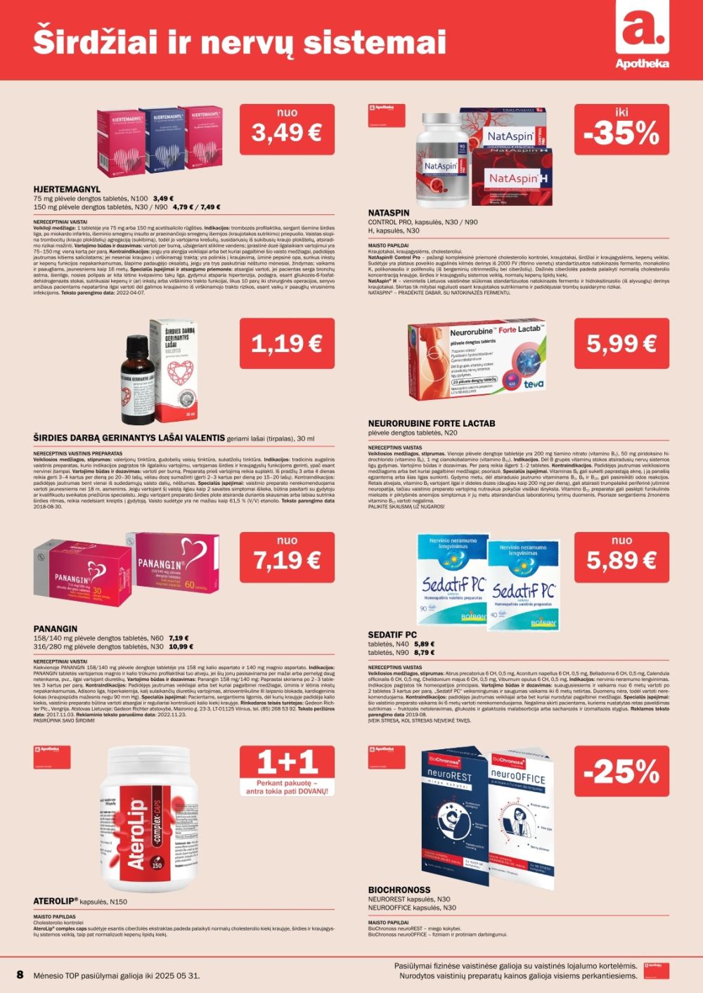 apotheka - APOTHEKA (2025 05 01 - 2025 05 31) - page: 8