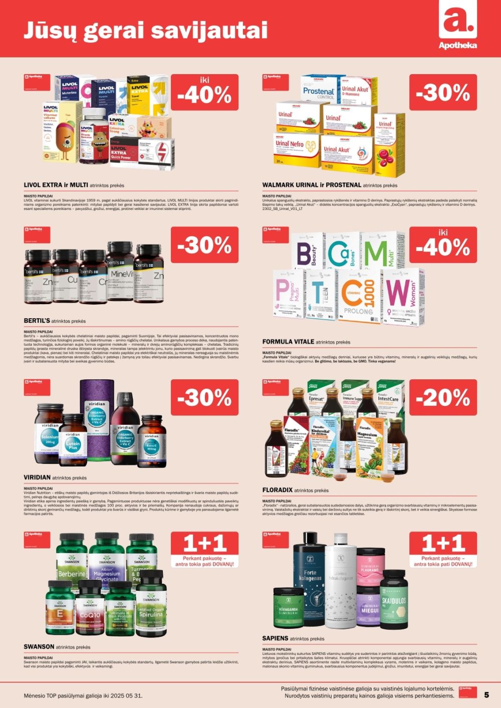 apotheka - APOTHEKA (2025 05 01 - 2025 05 31) - page: 5