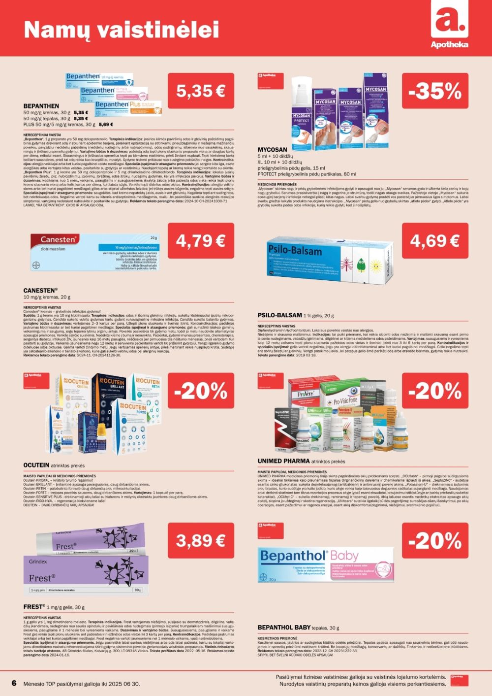 apotheka - APOTHEKA (2025 06 01 - 2025 06 30) - page: 6