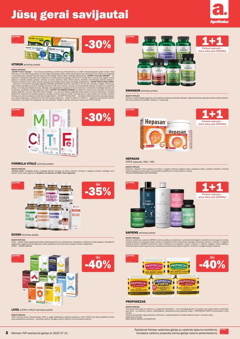 apotheka - APOTHEKA (2025 07 01 - 2025 07 31) - page: 2
