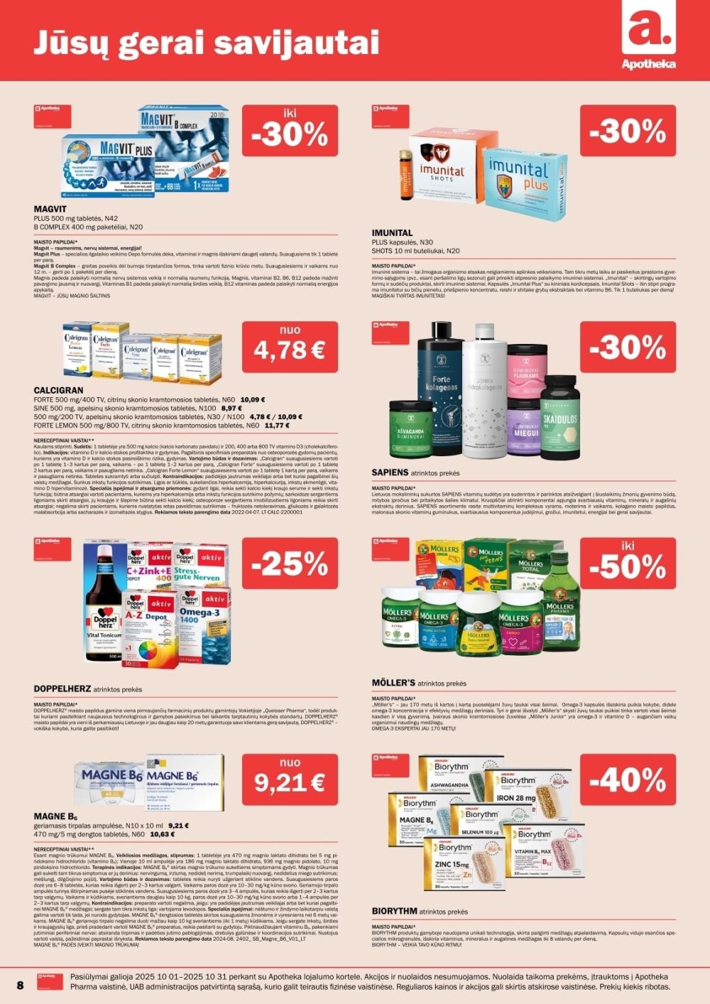 apotheka - APOTHEKA (2025 10 01 - 2025 10 31) - page: 8