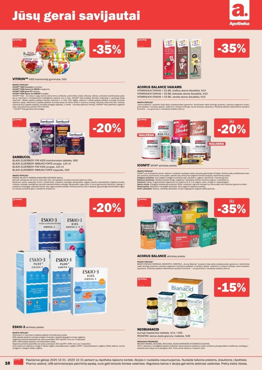 apotheka - APOTHEKA (2025 10 01 - 2025 10 31) - page: 10