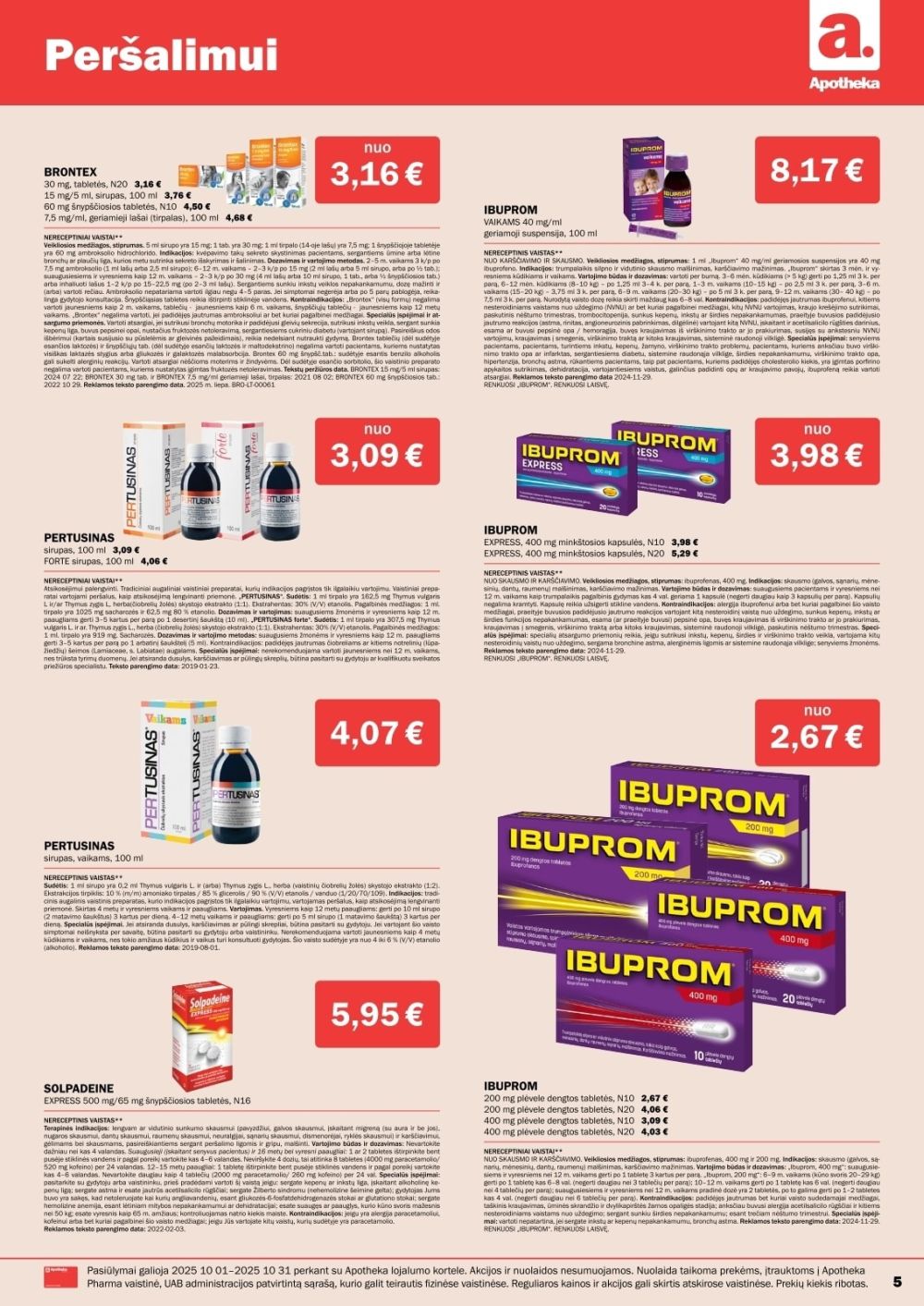 apotheka - APOTHEKA (2025 10 01 - 2025 10 31) - page: 5