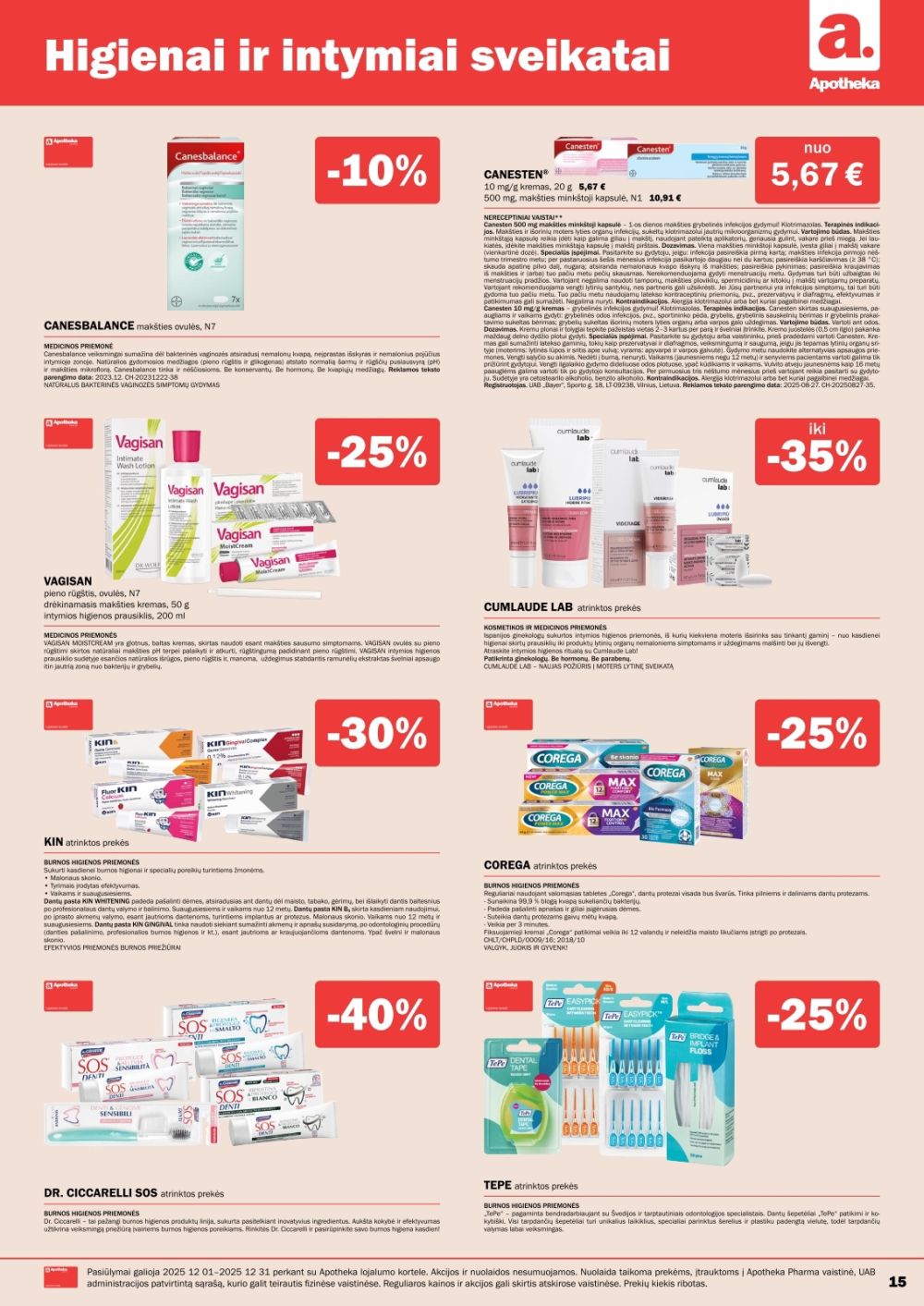 apotheka - APOTHEKA (2025 12 01 - 2025 12 31) - page: 15