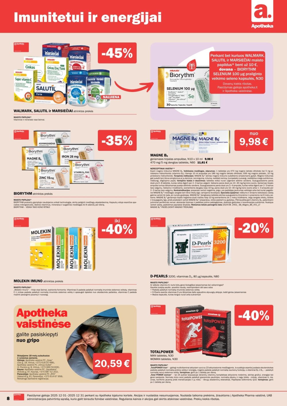 apotheka - APOTHEKA (2025 12 01 - 2025 12 31) - page: 8