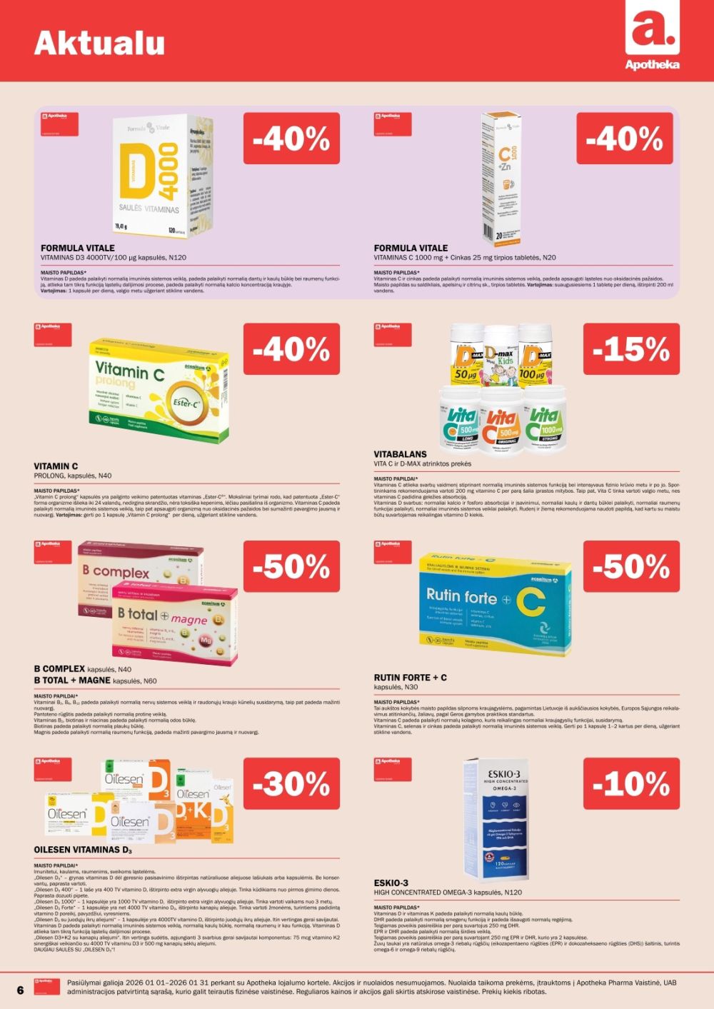 apotheka - APOTHEKA (2026 01 01 - 2026 01 31) - page: 6