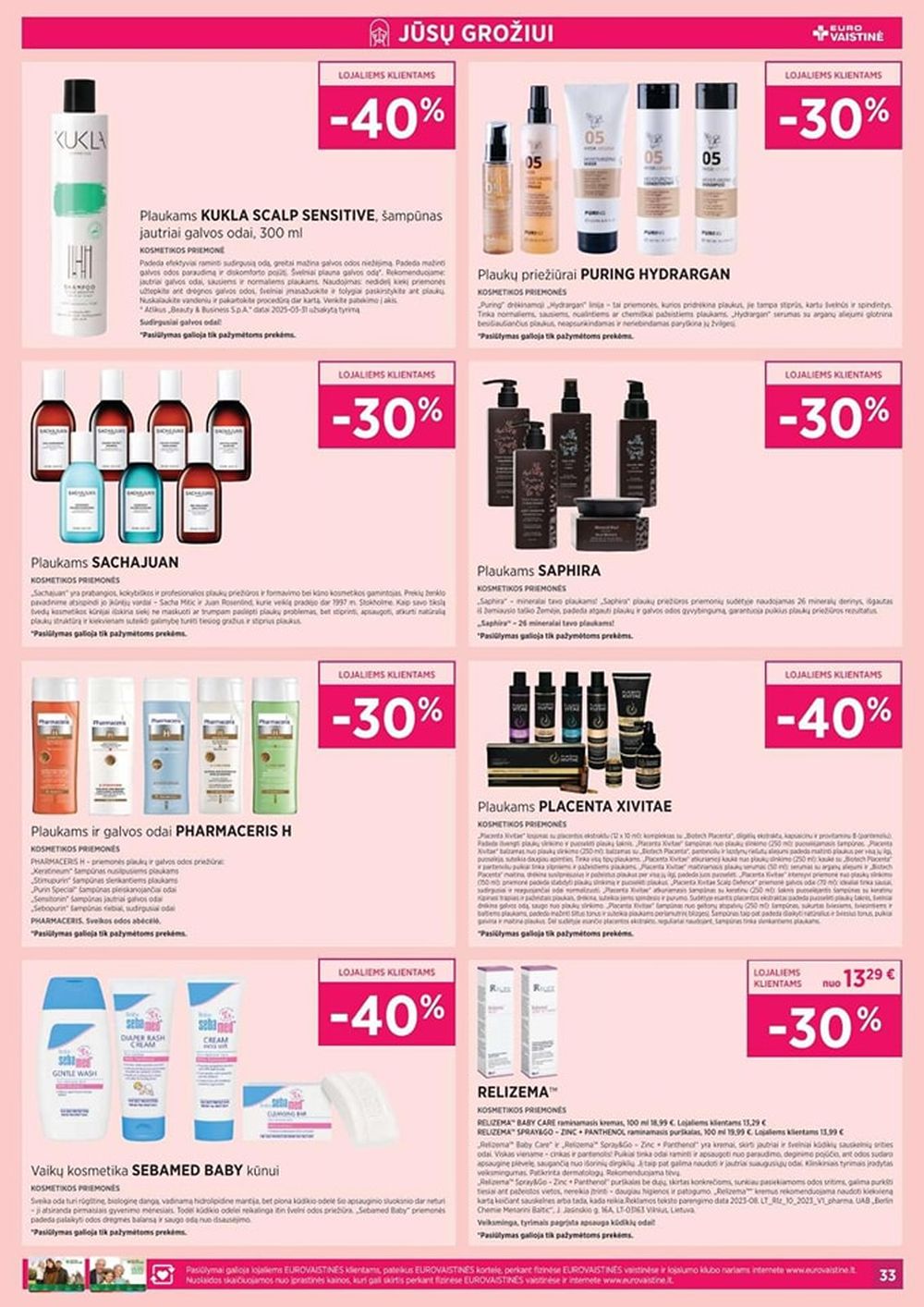 eurovaistine - EUROVAISTINĖ (2025 11 01 - 2025 11 30) - page: 33