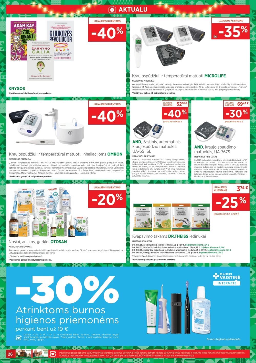 eurovaistine - EUROVAISTINĖ (2025 12 01 - 2025 12 31) - page: 26