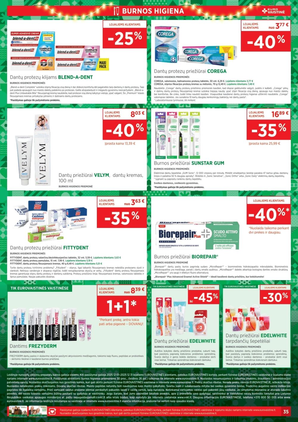 eurovaistine - EUROVAISTINĖ (2025 12 01 - 2025 12 31) - page: 35