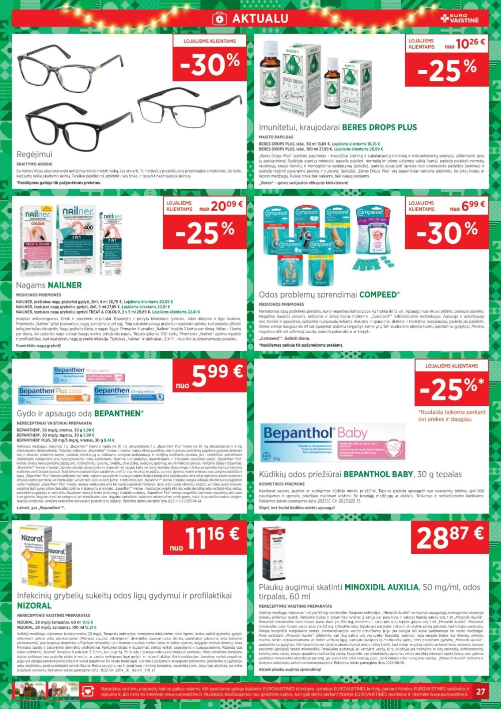 eurovaistine - EUROVAISTINĖ (2025 12 01 - 2025 12 31) - page: 27
