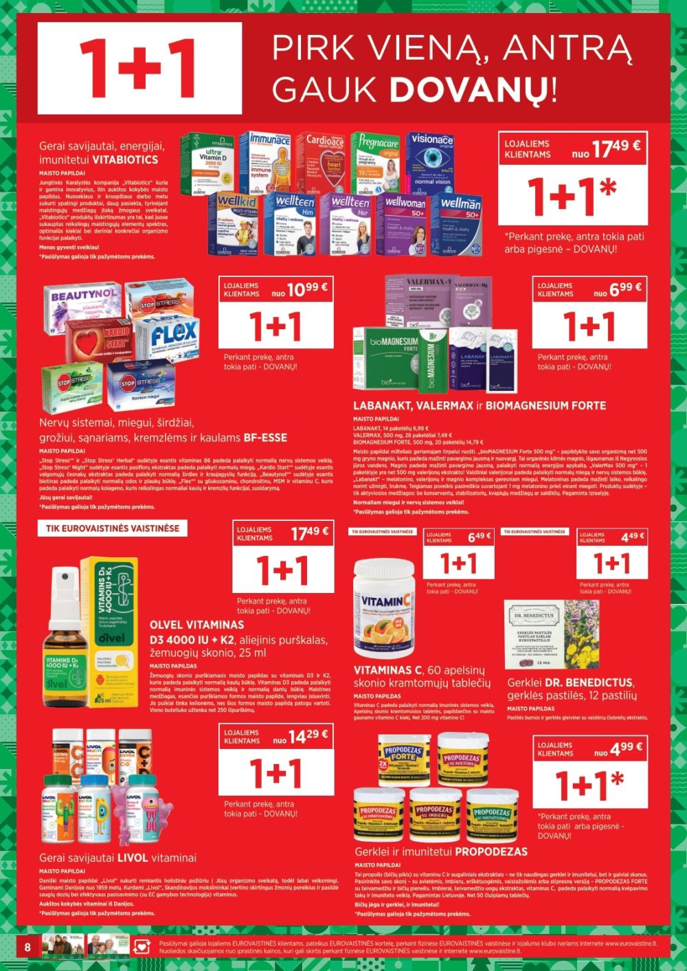 eurovaistine - EUROVAISTINĖ (2025 12 01 - 2025 12 31) - page: 8