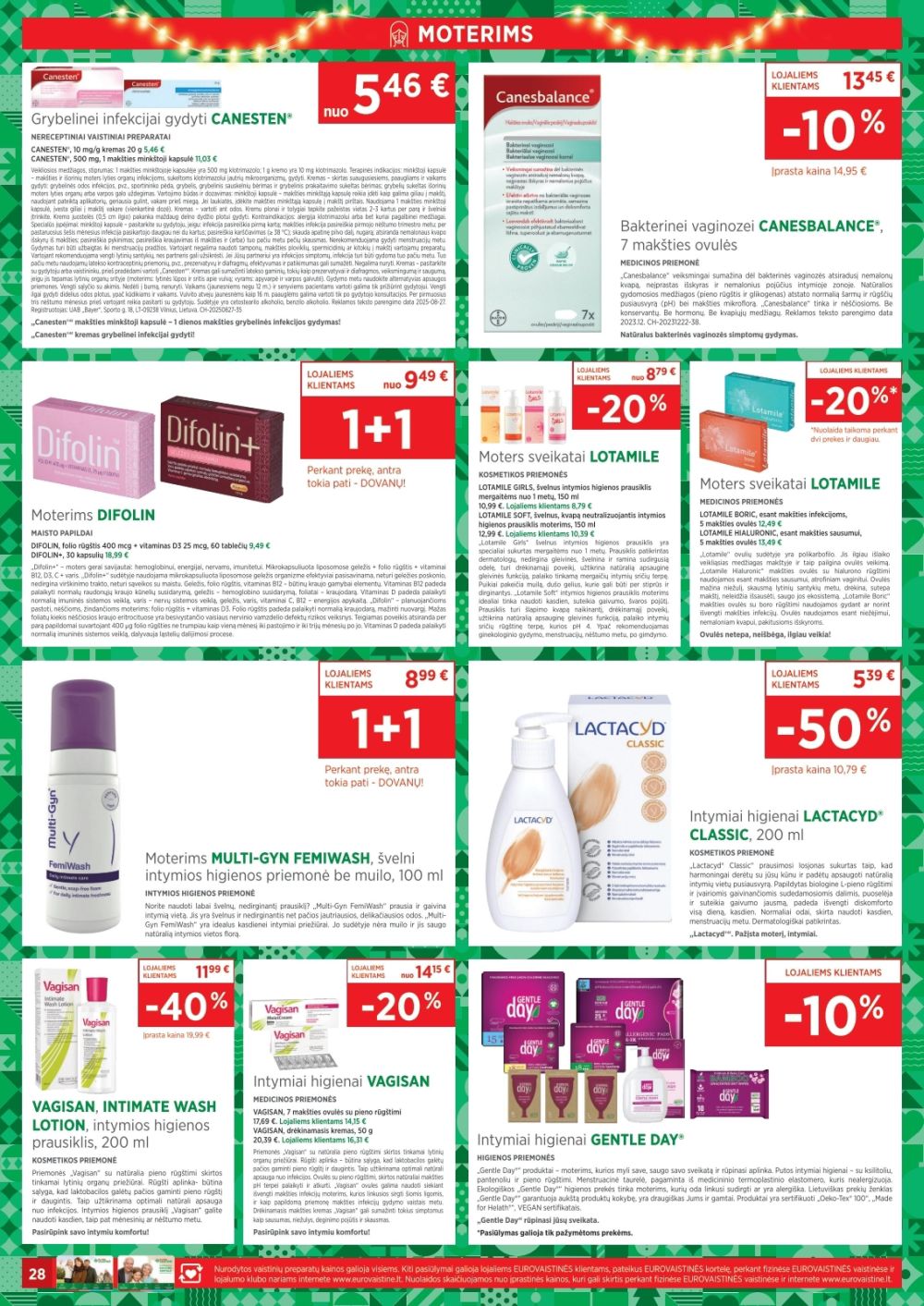 eurovaistine - EUROVAISTINĖ (2025 12 01 - 2025 12 31) - page: 28