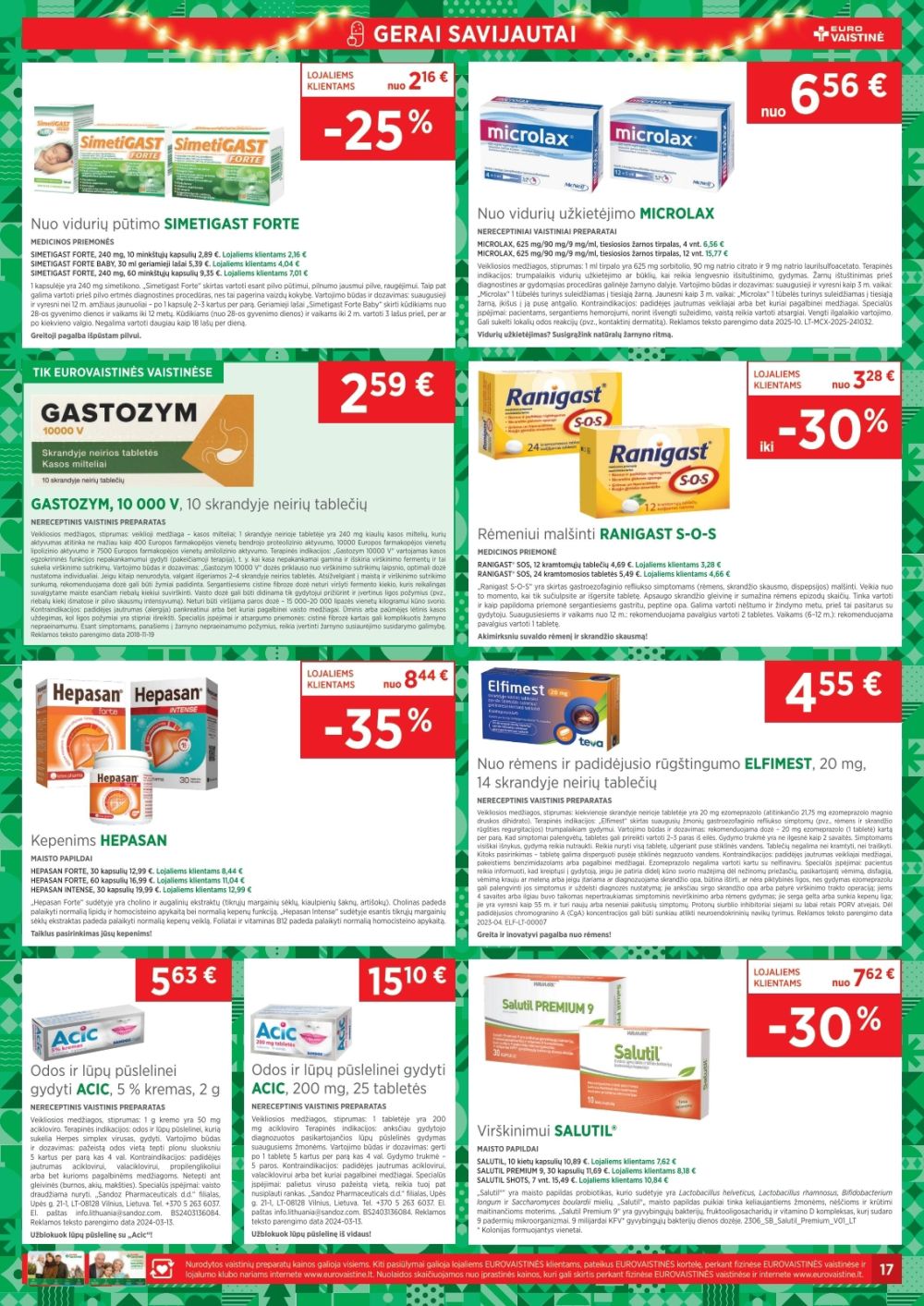 eurovaistine - EUROVAISTINĖ (2025 12 01 - 2025 12 31) - page: 17