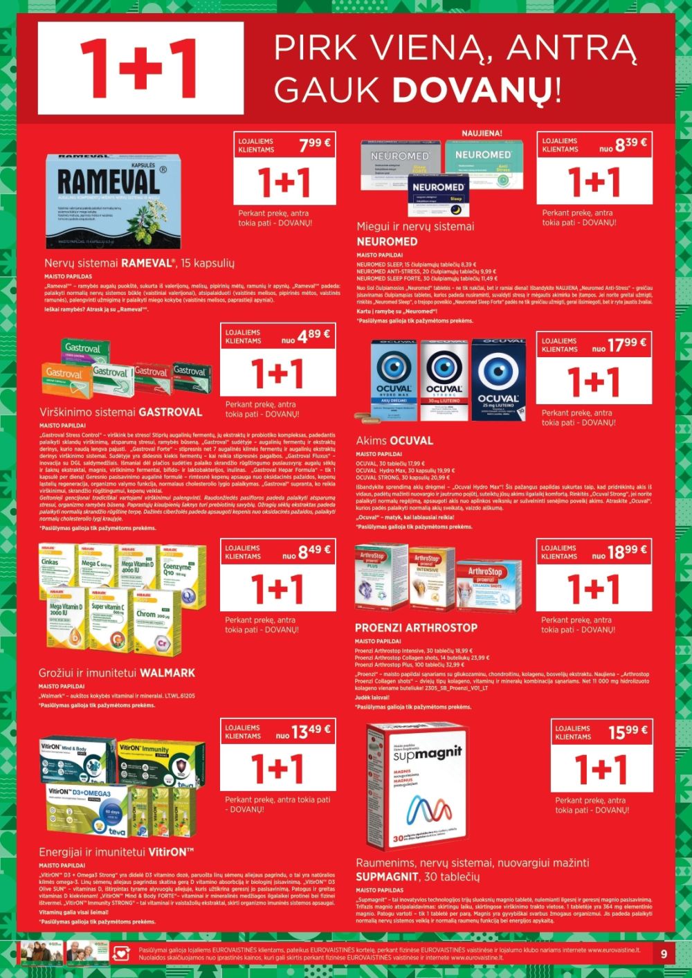 eurovaistine - EUROVAISTINĖ (2025 12 01 - 2025 12 31) - page: 9