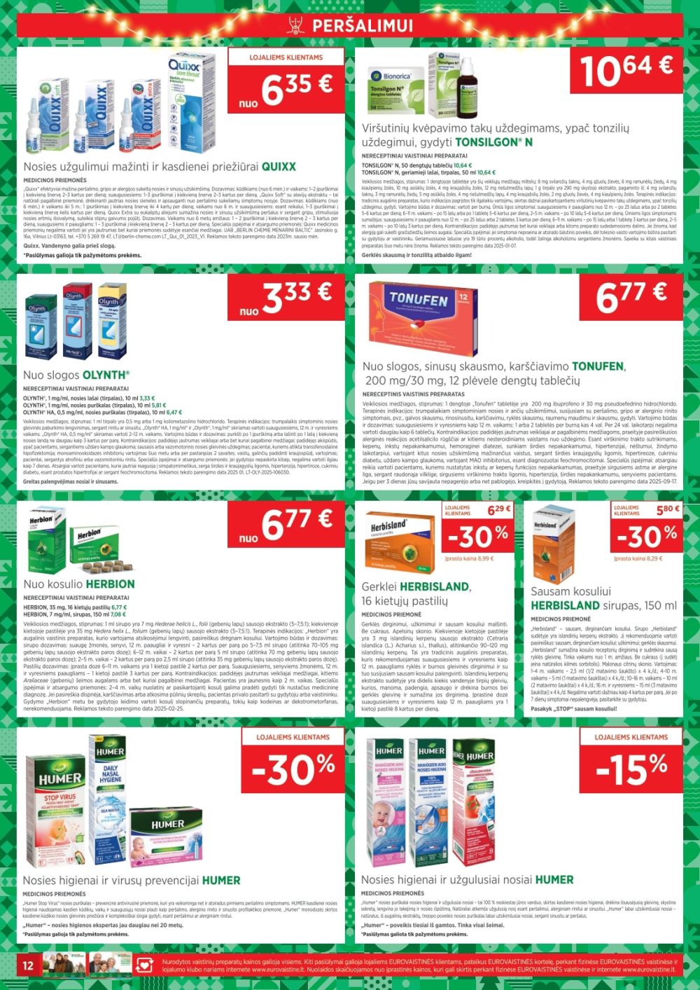 eurovaistine - EUROVAISTINĖ (2025 12 01 - 2025 12 31) - page: 12