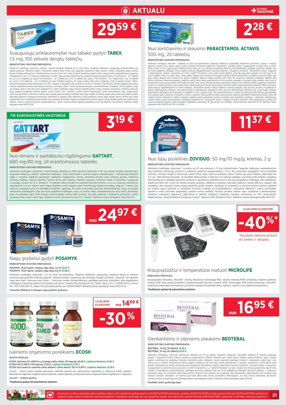 eurovaistine - EUROVAISTINĖ (2026 01 01 - 2026 01 31) - page: 21