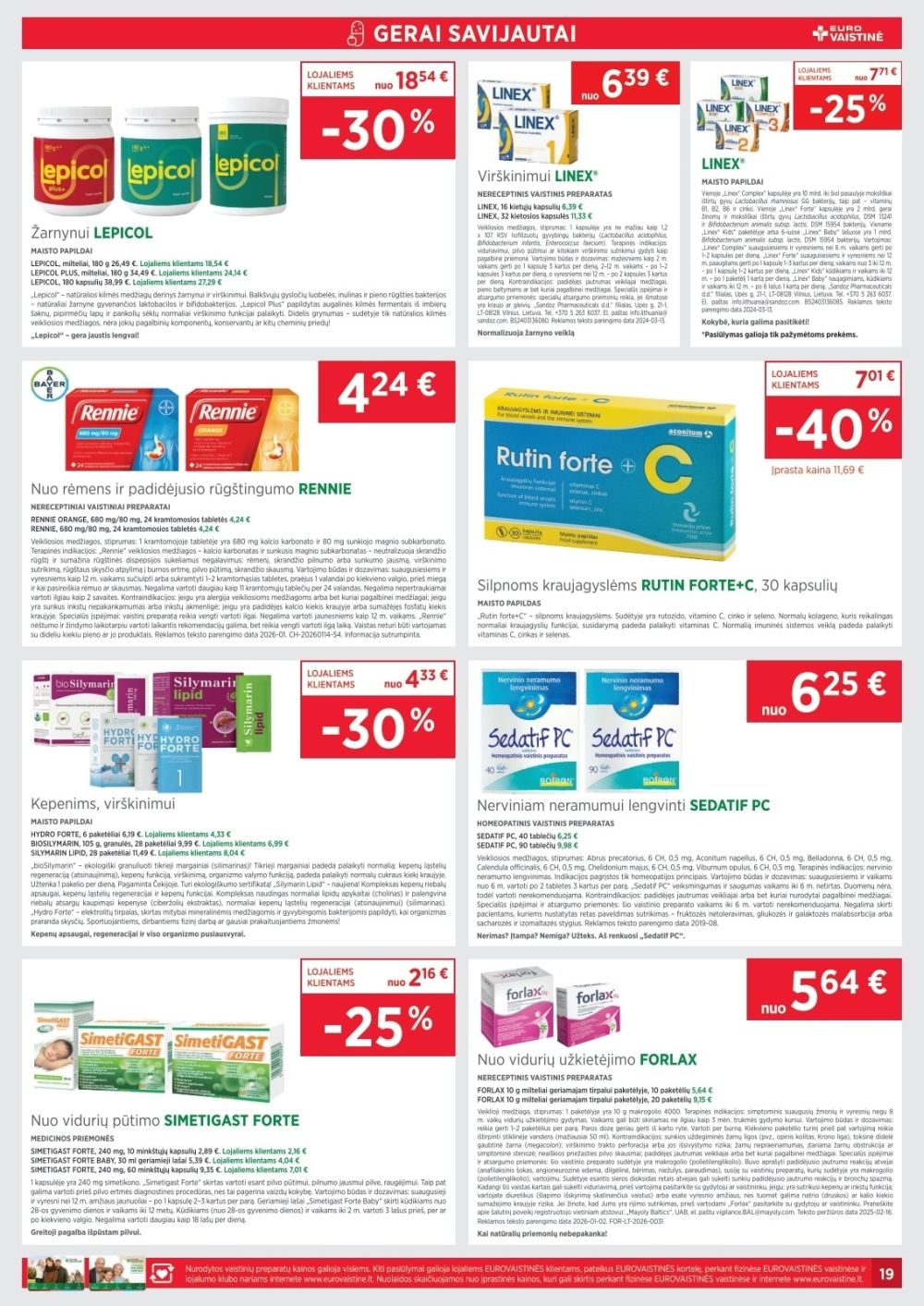 eurovaistine - EUROVAISTINĖ (2026 02 01 - 2026 02 28) - page: 19